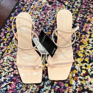 Pink heal sandal